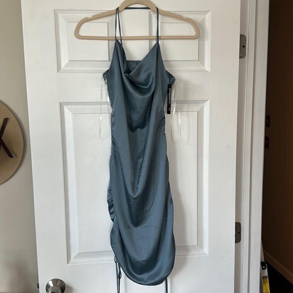 Blue Mini Dress 